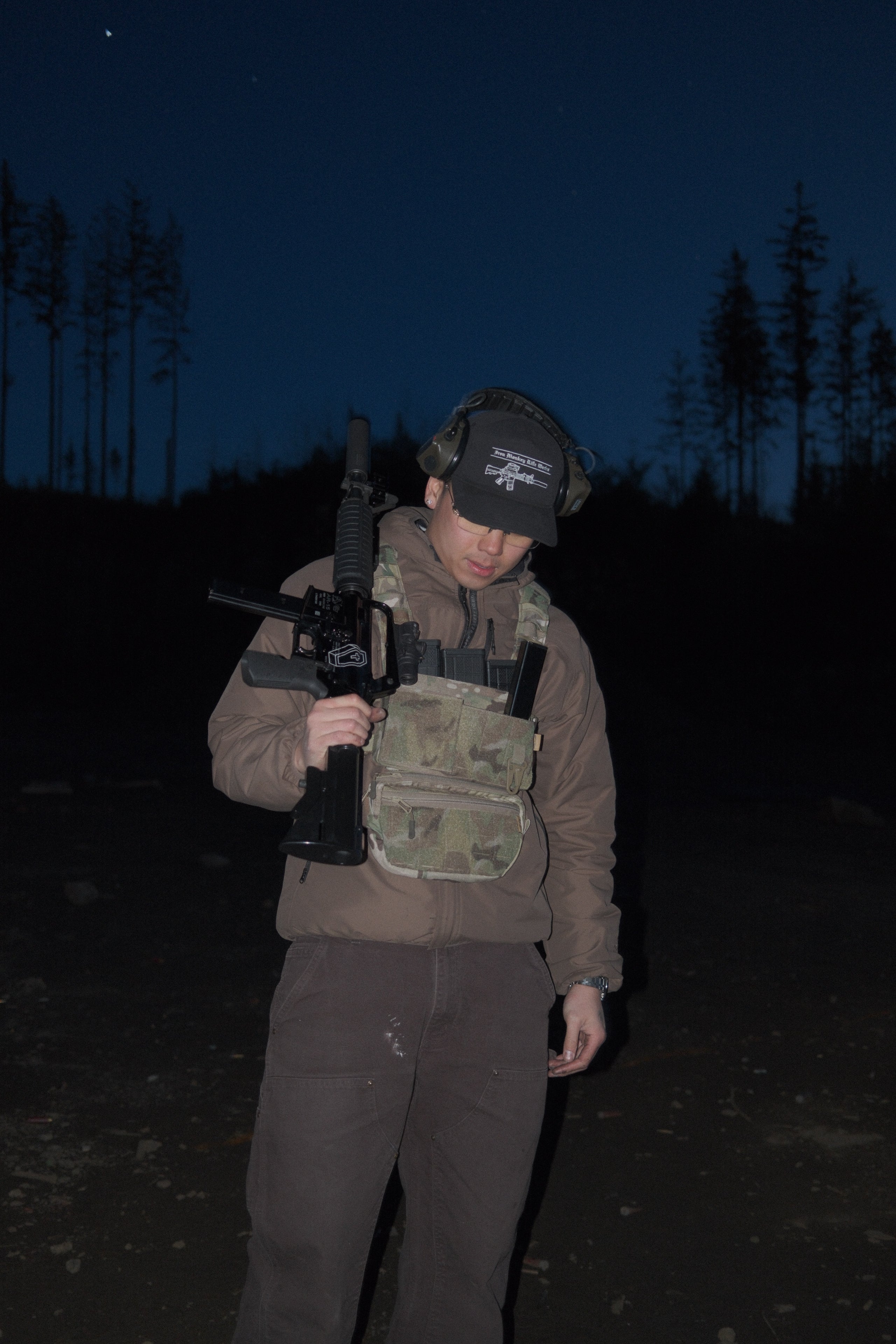 Iron Monkey Ripstop Hat Black
