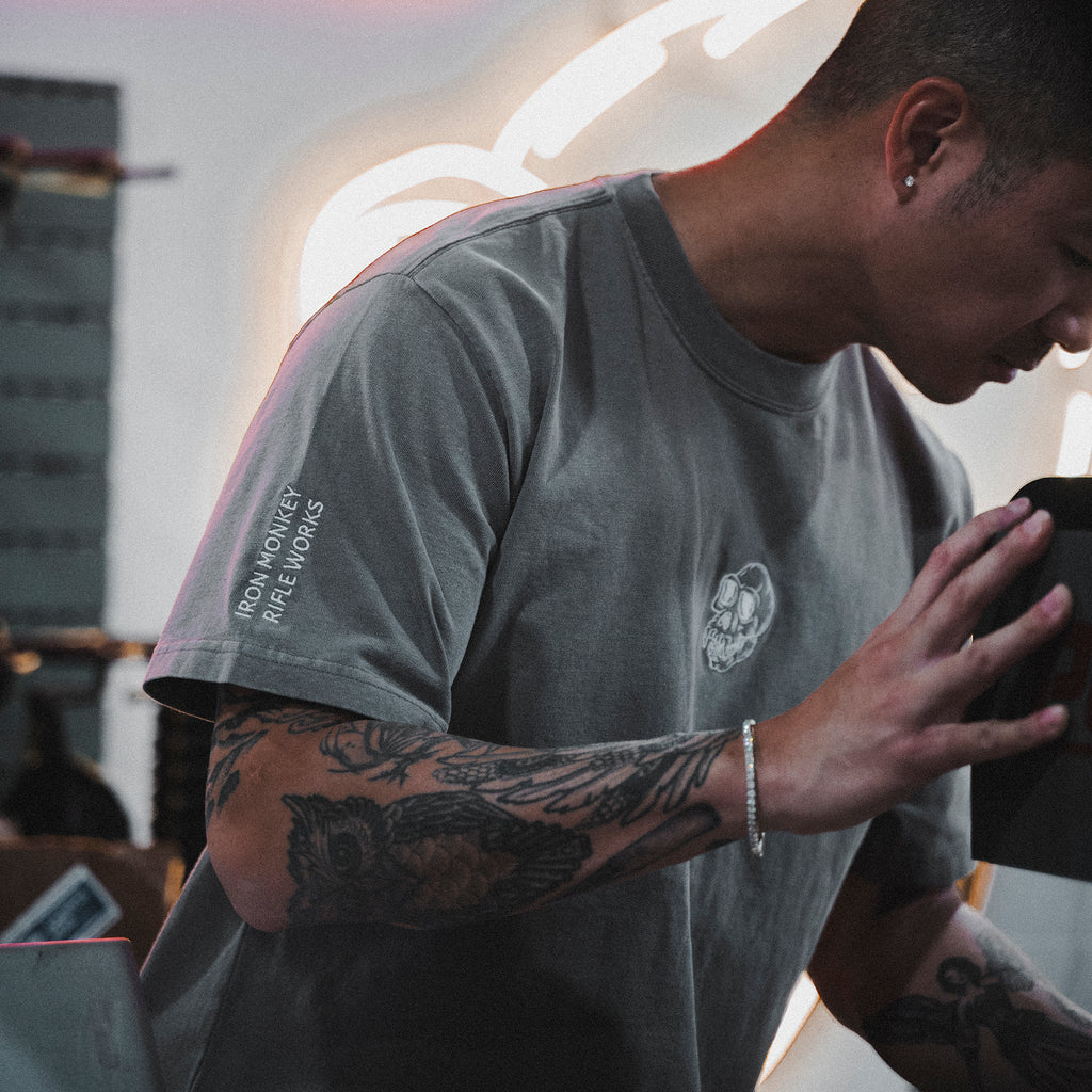 Iron Monkey Oversized Faded Tee