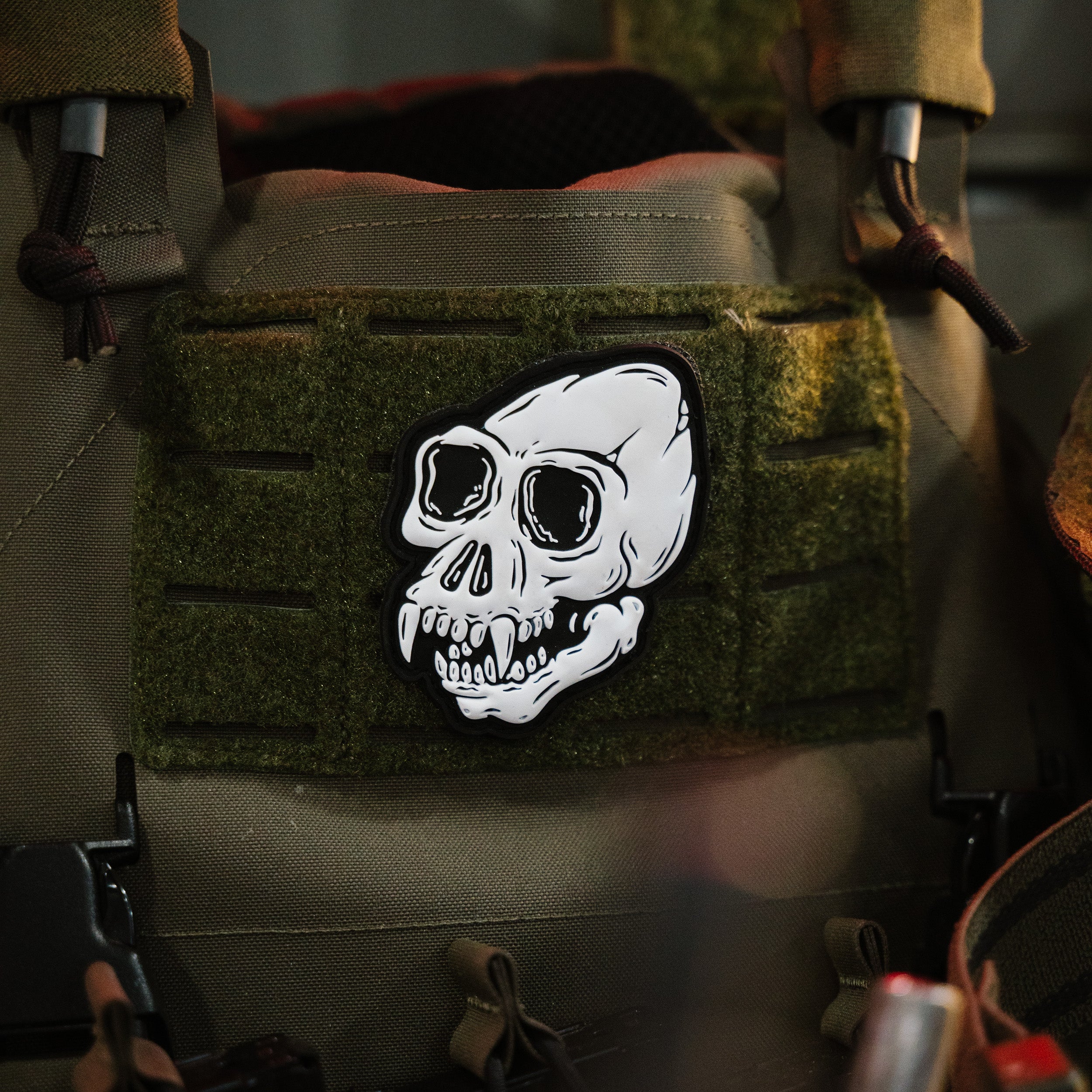 Monkey Skull Patch