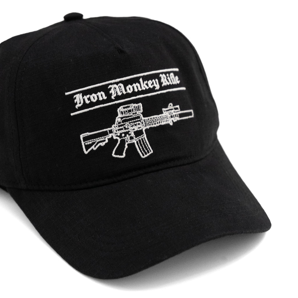 Iron Monkey Ripstop Hat Black
