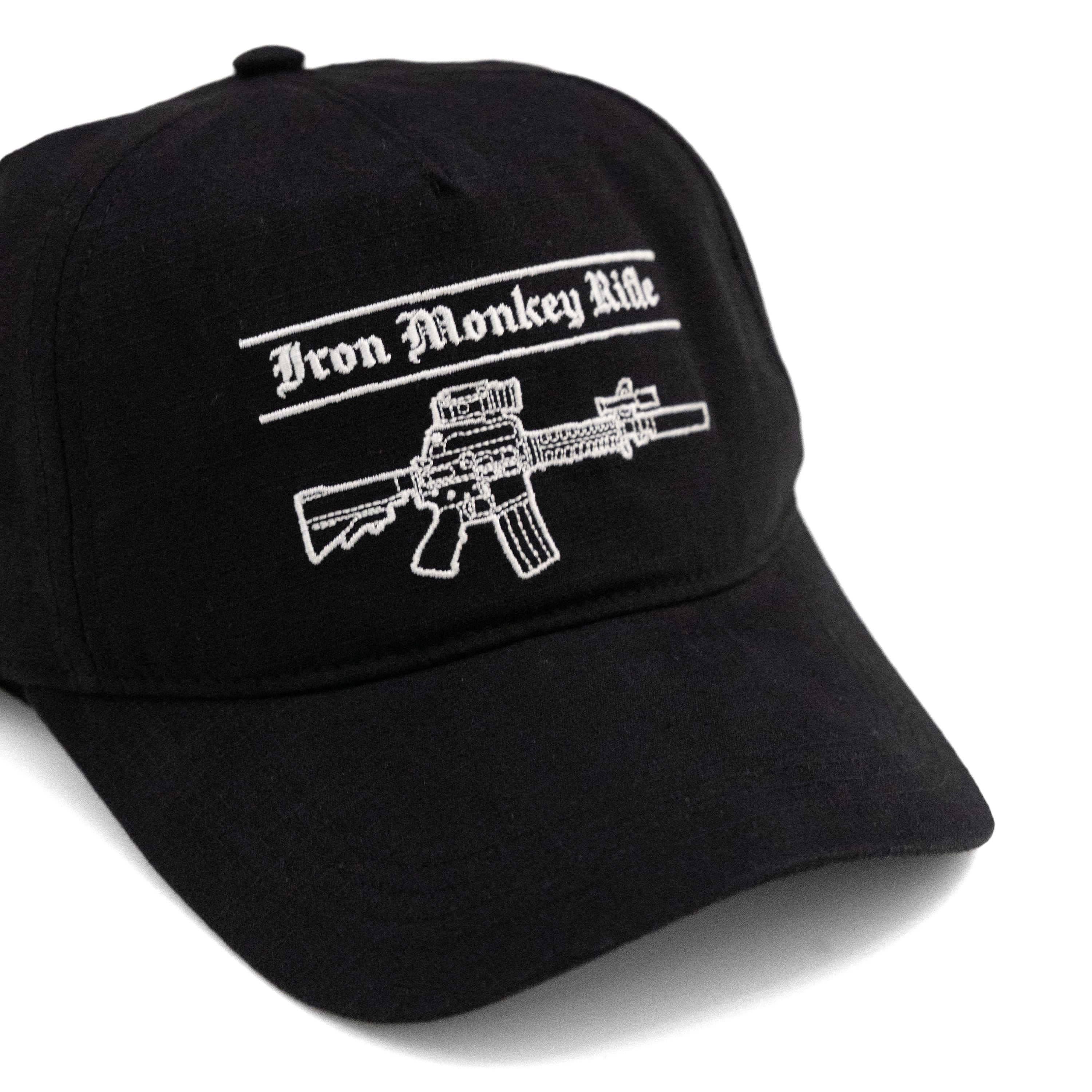 Iron Monkey Ripstop Hat Black