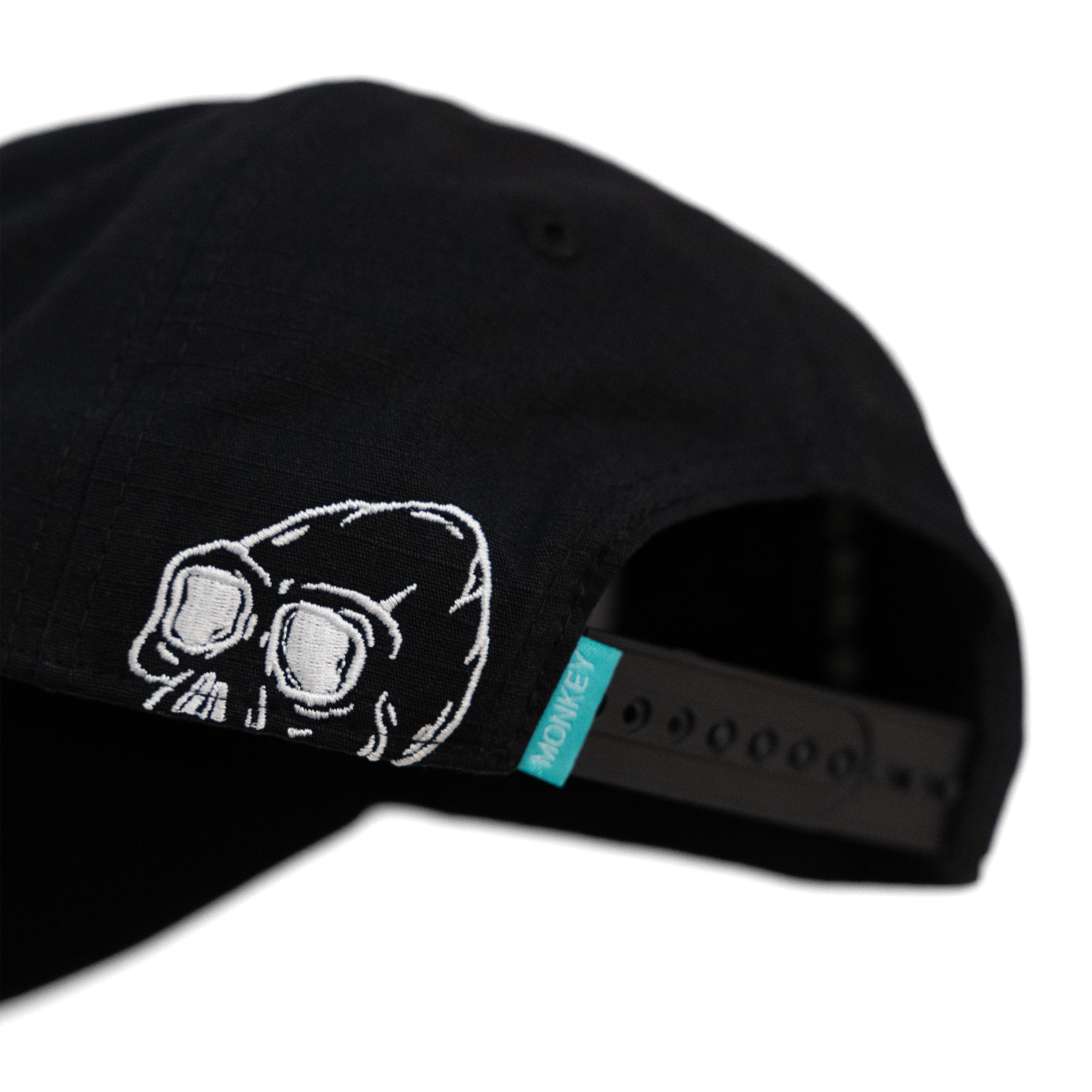 Iron Monkey Ripstop Hat Black