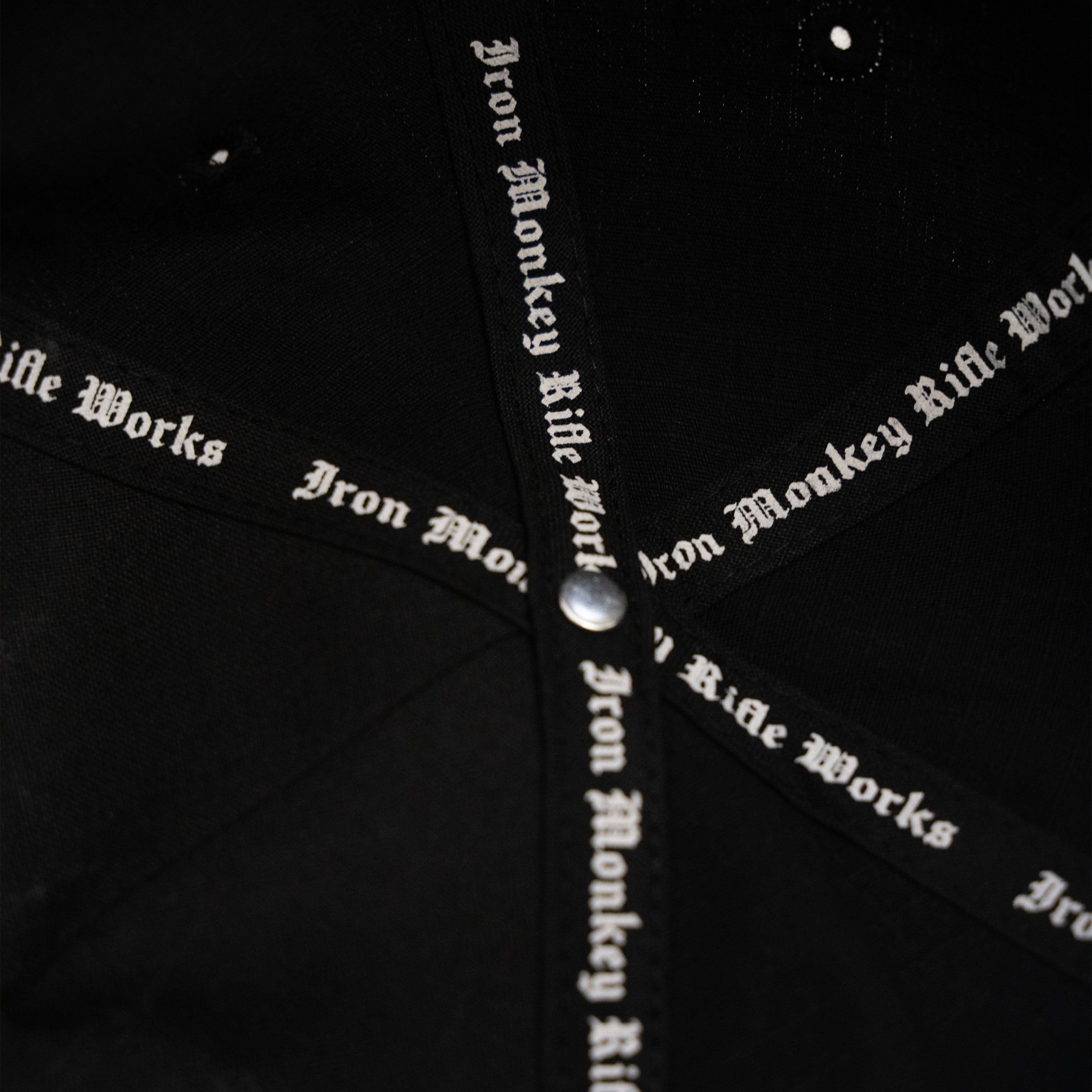 Iron Monkey Ripstop Hat Black